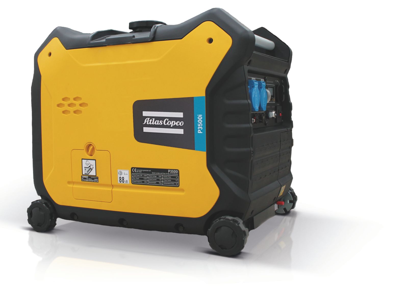 Product Image for Atlas Copco P3500i Inverter Bensin 3,0 kVA